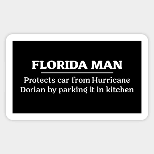 Florida Man Hurricane Sticker